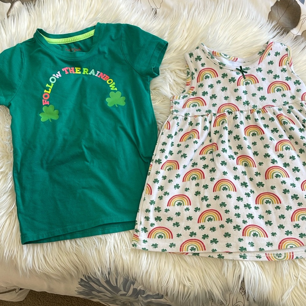 🔥3 for $10 - Cute St.patricks day girls tops